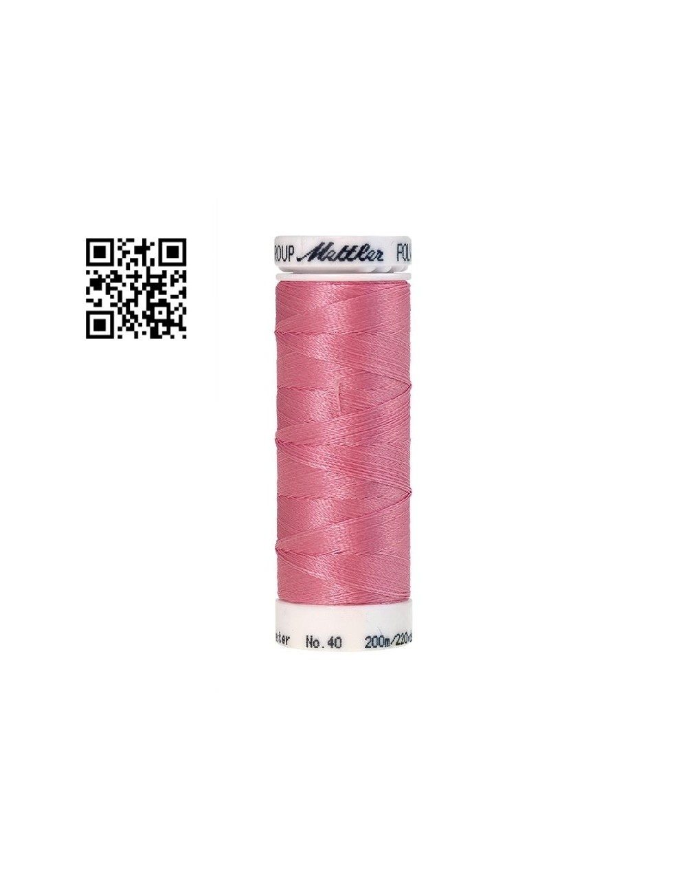 Hilo de poliester Poly Sheen nº40 - Grupo Amann Mettler. Disponible en caja de 5 carretes de 200mts - Ref. 3406