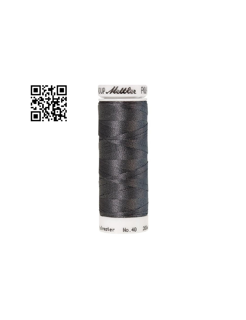 Hilo de poliester Poly Sheen nº40 - Grupo Amann Mettler. Disponible en caja de 5 carretes de 200mts - Ref. 3406