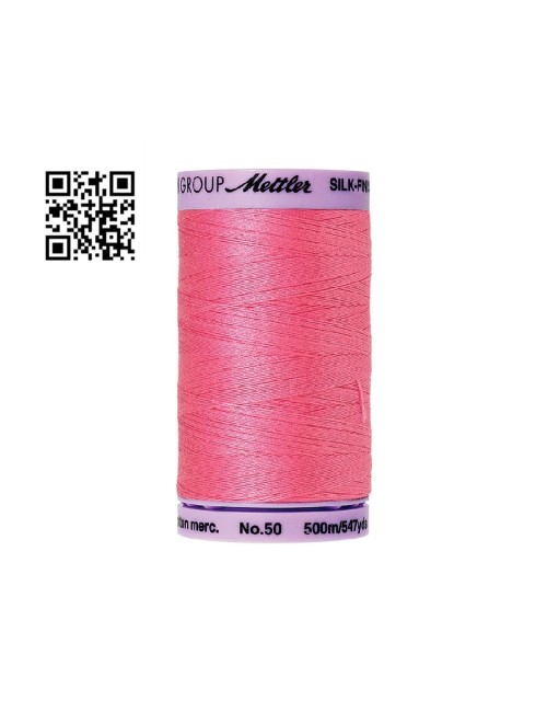 Hilo de algodón Silk Finish nº50 - Grupo Amann Mettler. Disponible en caja de 5 carretes de 500mts - Ref. 9104