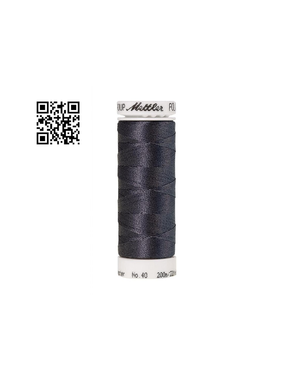 Hilo de poliester Poly Sheen nº40 - Grupo Amann Mettler. Disponible en caja de 5 carretes de 200mts - Ref. 3406