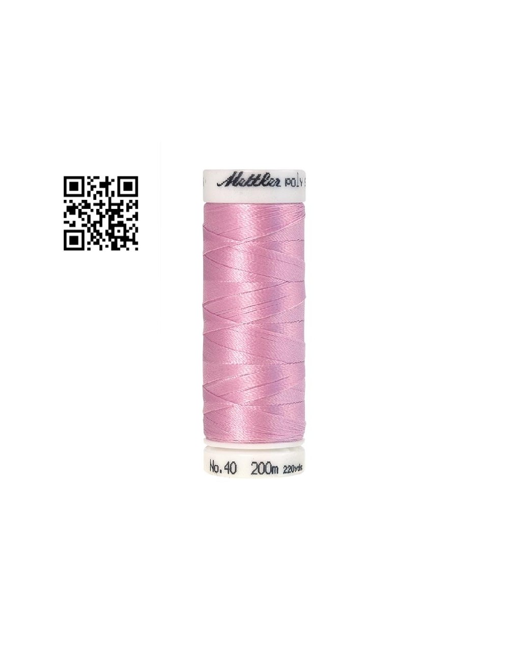 Hilo de poliester Poly Sheen nº40 - Grupo Amann Mettler. Disponible en caja de 5 carretes de 200mts - Ref. 3406