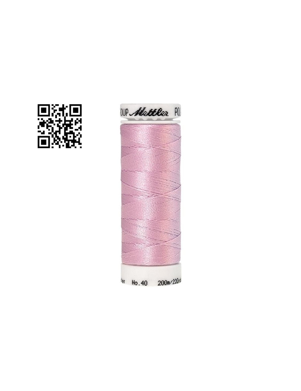 Hilo de poliester Poly Sheen nº40 - Grupo Amann Mettler. Disponible en caja de 5 carretes de 200mts - Ref. 3406