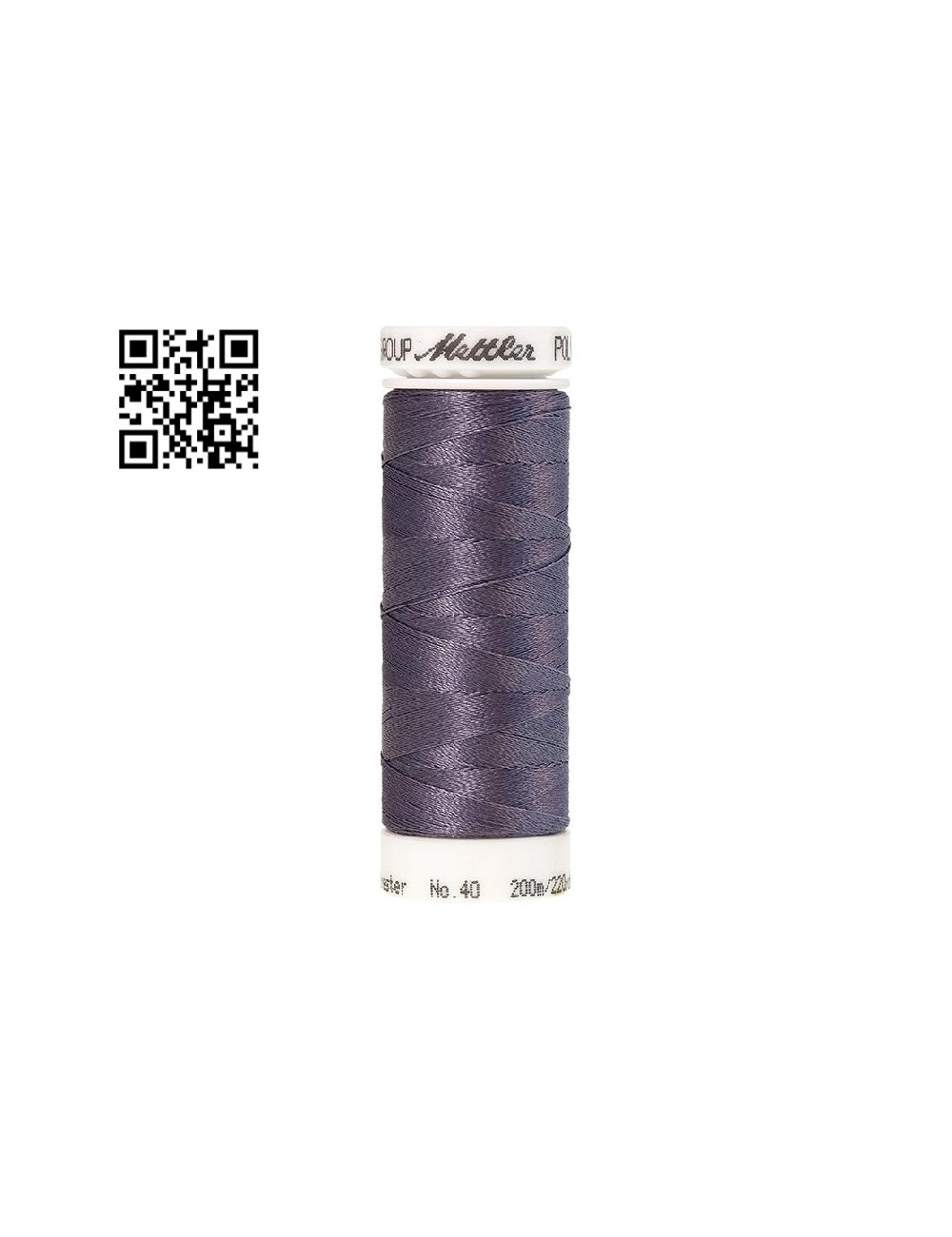 Hilo de poliester Poly Sheen nº40 - Grupo Amann Mettler. Disponible en caja de 5 carretes de 200mts - Ref. 3406