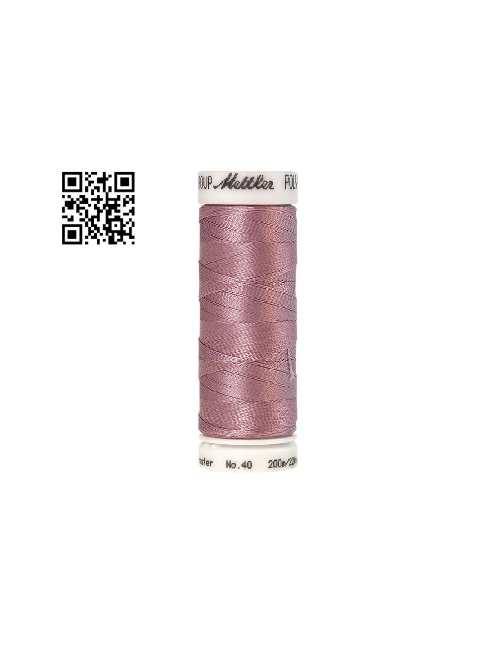 Hilo de poliester Poly Sheen nº40 - Grupo Amann Mettler. Disponible en caja de 5 carretes de 200mts - Ref. 3406
