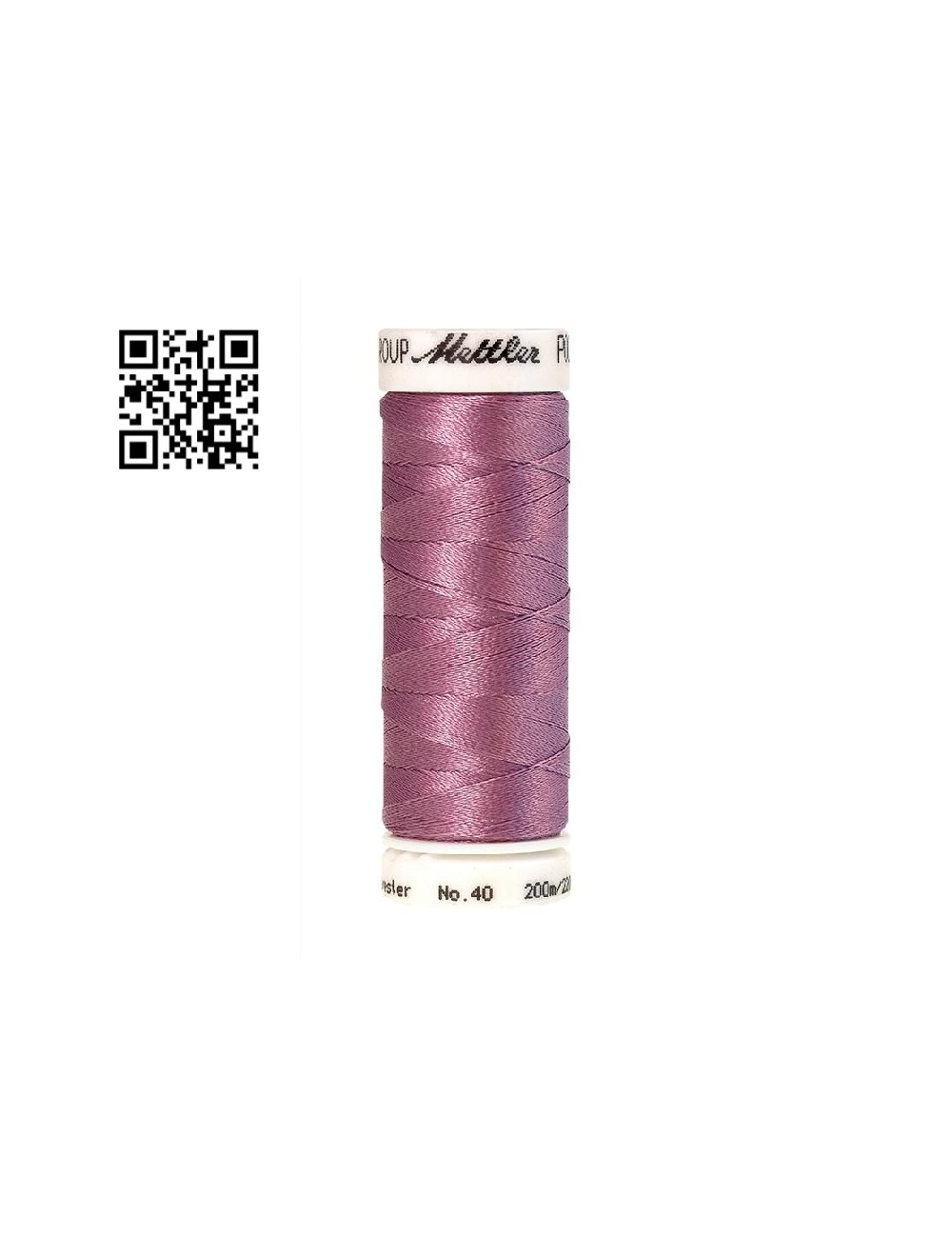 Hilo de poliester Poly Sheen nº40 - Grupo Amann Mettler. Disponible en caja de 5 carretes de 200mts - Ref. 3406