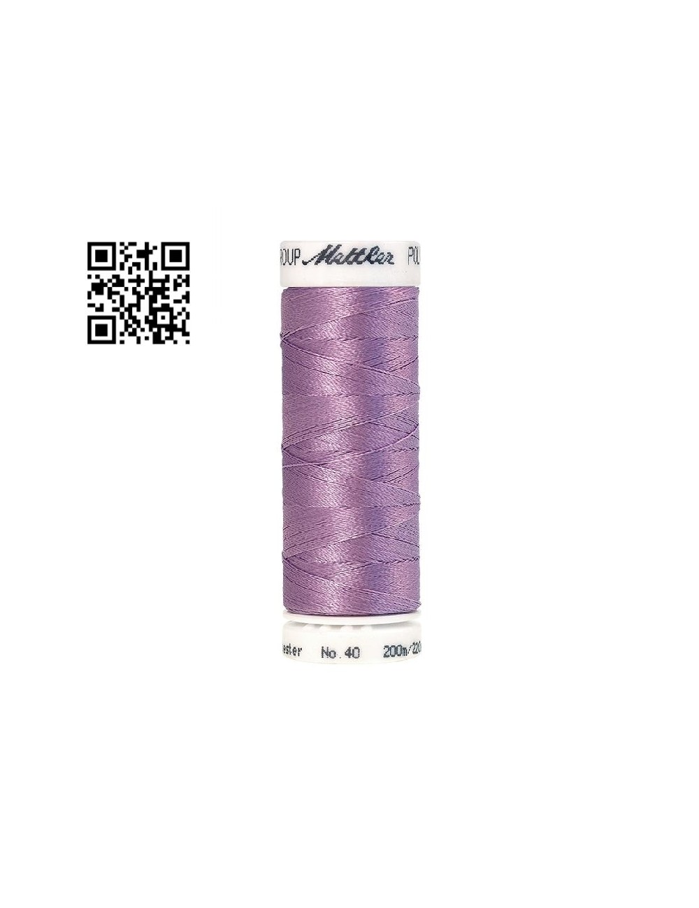 Hilo de poliester Poly Sheen nº40 - Grupo Amann Mettler. Disponible en caja de 5 carretes de 200mts - Ref. 3406