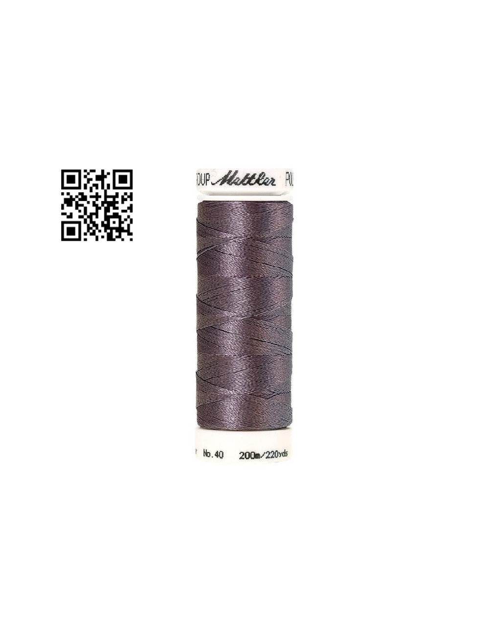 Hilo de poliester Poly Sheen nº40 - Grupo Amann Mettler. Disponible en caja de 5 carretes de 200mts - Ref. 3406
