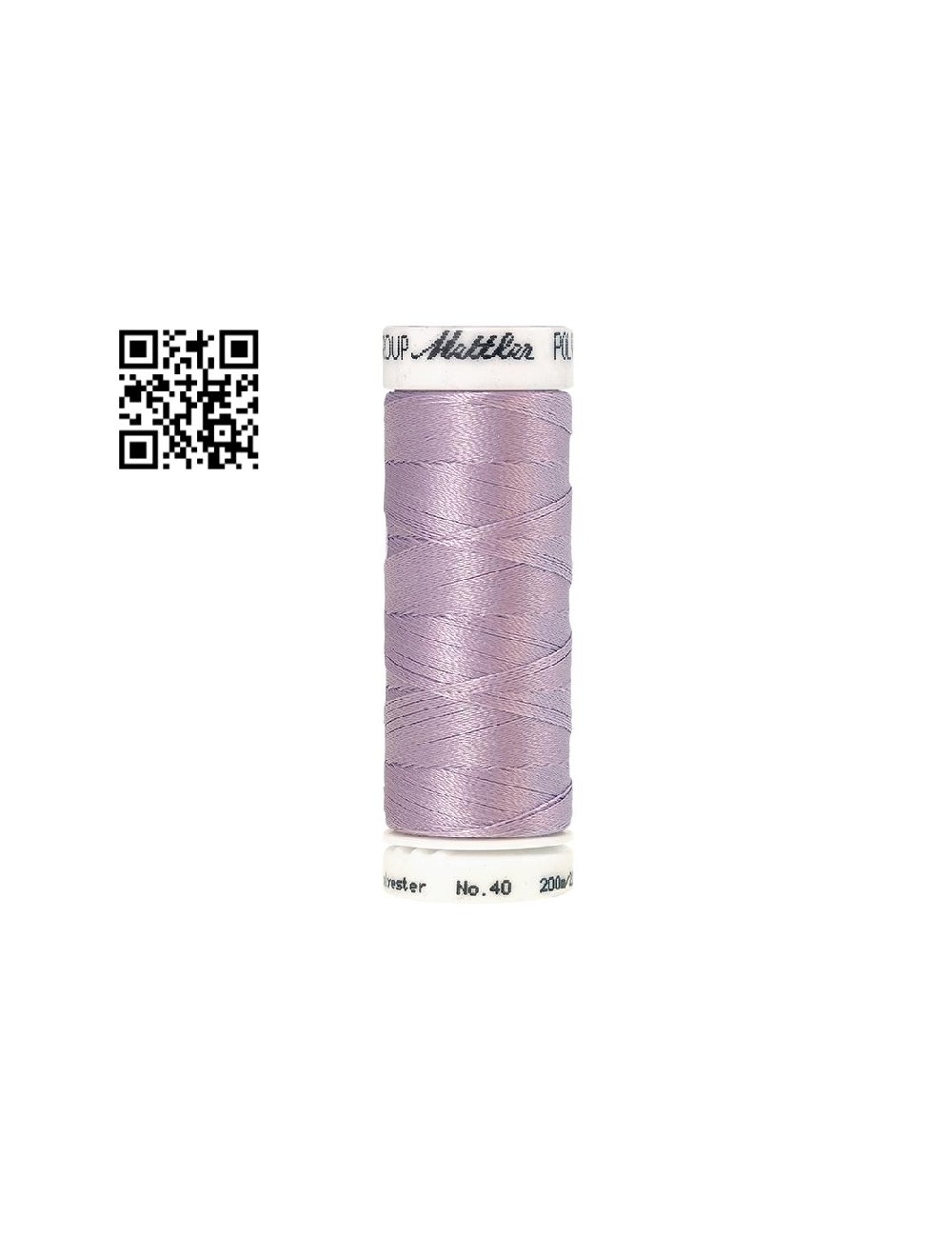 Hilo de poliester Poly Sheen nº40 - Grupo Amann Mettler. Disponible en caja de 5 carretes de 200mts - Ref. 3406