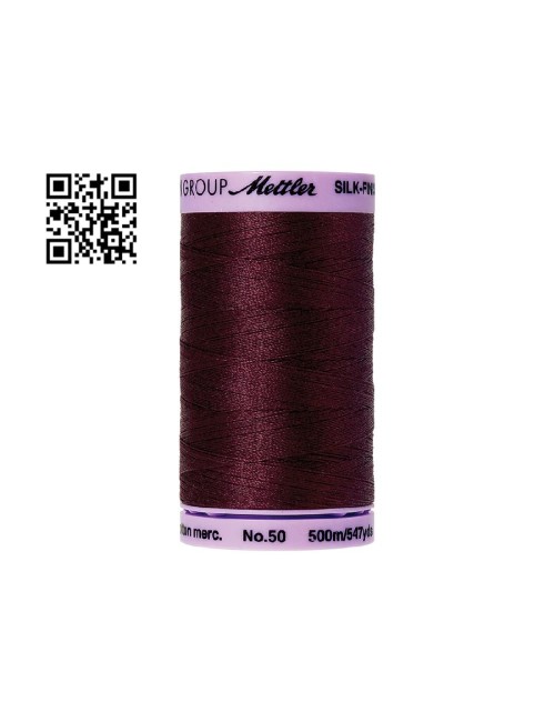 Hilo de algodón Silk Finish nº50 - Grupo Amann Mettler. Disponible en caja de 5 carretes de 500mts - Ref. 9104