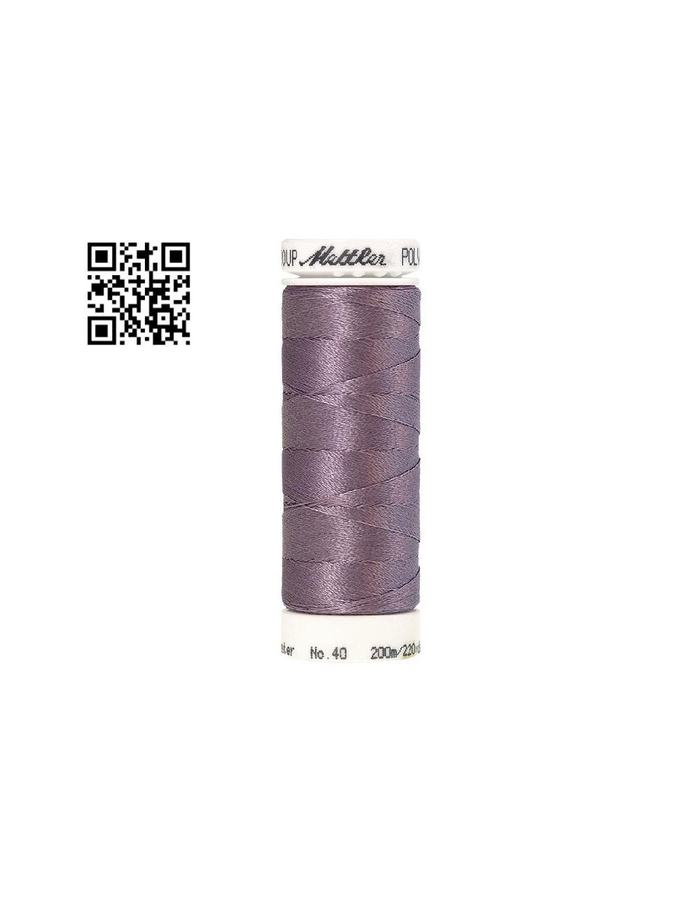 Hilo de poliester Poly Sheen nº40 - Grupo Amann Mettler. Disponible en caja de 5 carretes de 200mts - Ref. 3406