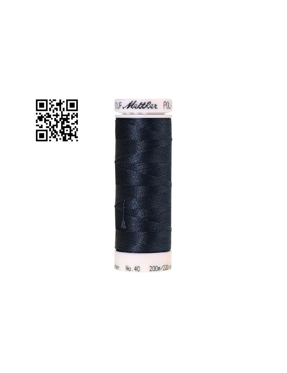 Hilo de poliester Poly Sheen nº40 - Grupo Amann Mettler. Disponible en caja de 5 carretes de 200mts - Ref. 3406