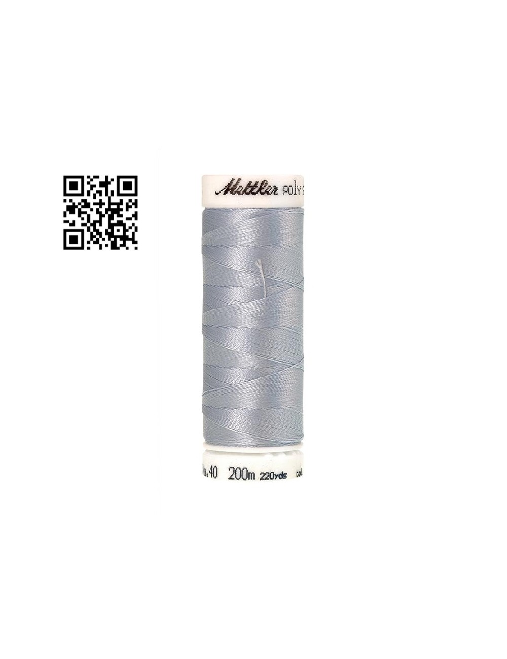 Hilo de poliester Poly Sheen nº40 - Grupo Amann Mettler. Disponible en caja de 5 carretes de 200mts - Ref. 3406