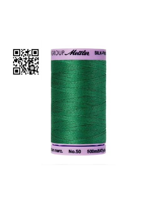 Hilo de algodón Silk Finish nº50 - Grupo Amann Mettler. Disponible en caja de 5 carretes de 500mts - Ref. 9104