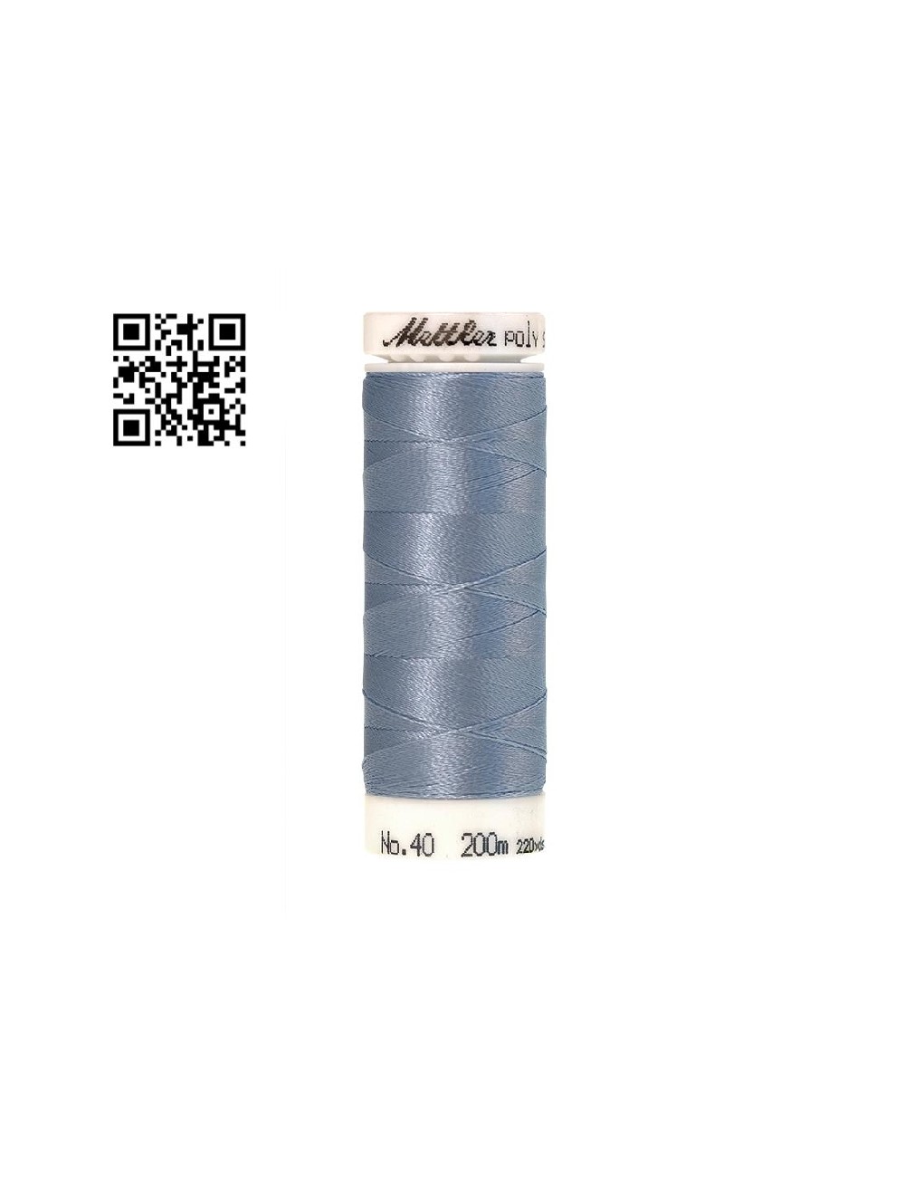 Hilo de poliester Poly Sheen nº40 - Grupo Amann Mettler. Disponible en caja de 5 carretes de 200mts - Ref. 3406