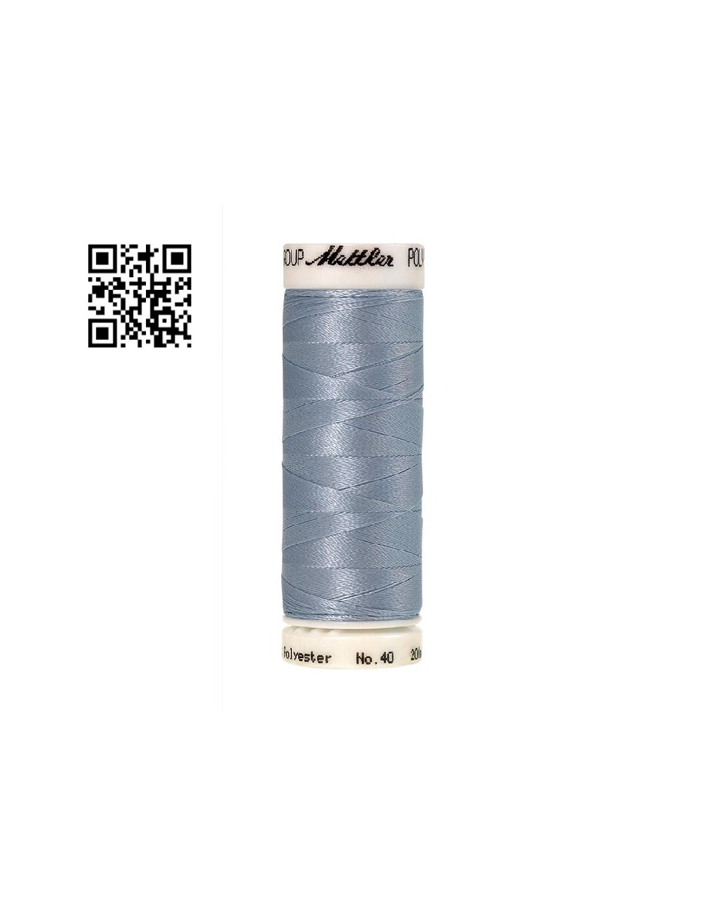 Hilo de poliester Poly Sheen nº40 - Grupo Amann Mettler. Disponible en caja de 5 carretes de 200mts - Ref. 3406