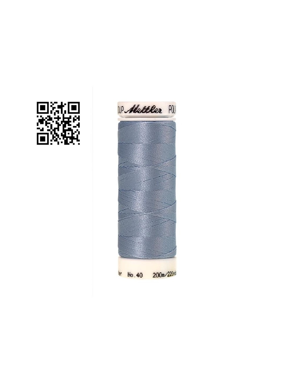 Hilo de poliester Poly Sheen nº40 - Grupo Amann Mettler. Disponible en caja de 5 carretes de 200mts - Ref. 3406