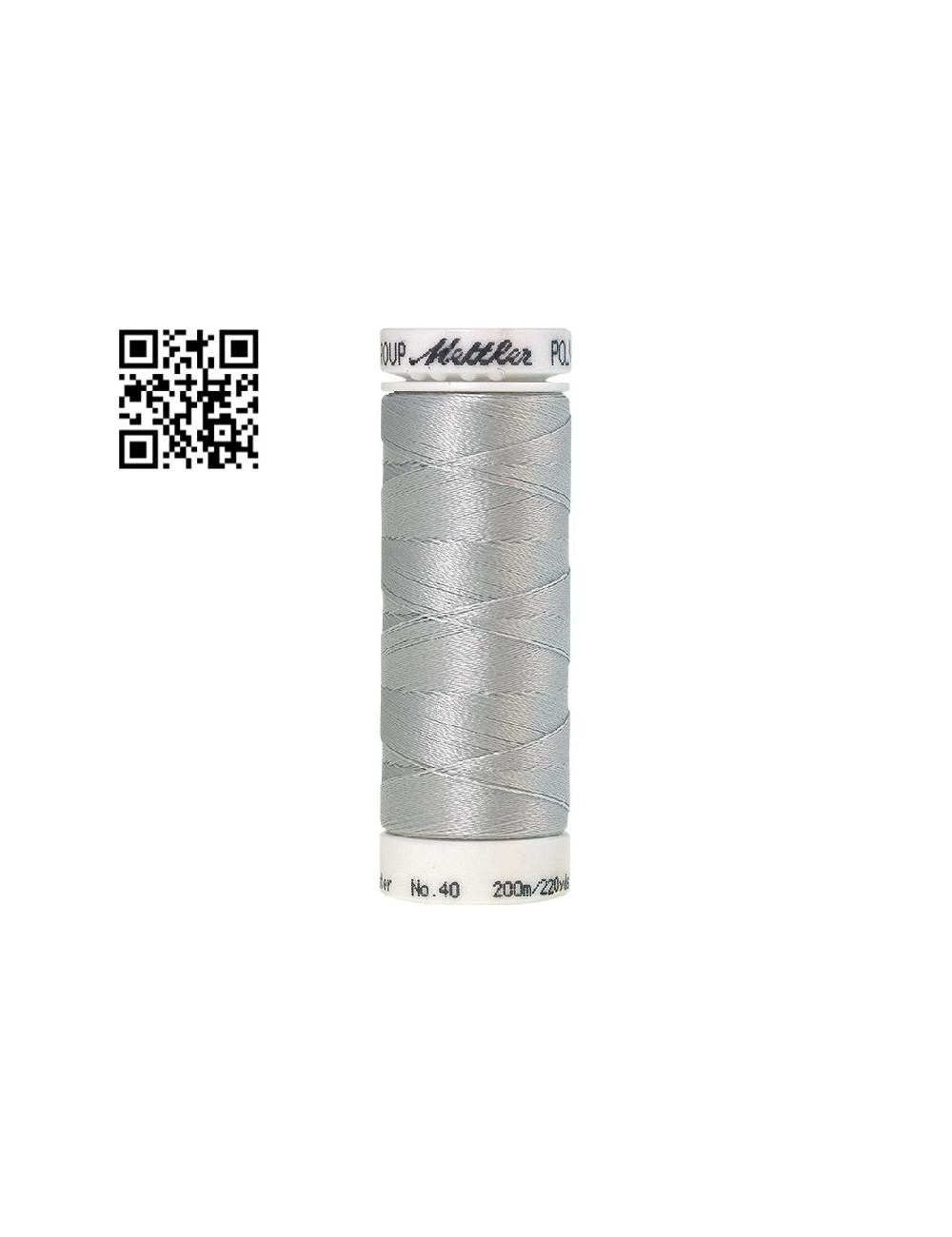 Hilo de poliester Poly Sheen nº40 - Grupo Amann Mettler. Disponible en caja de 5 carretes de 200mts - Ref. 3406