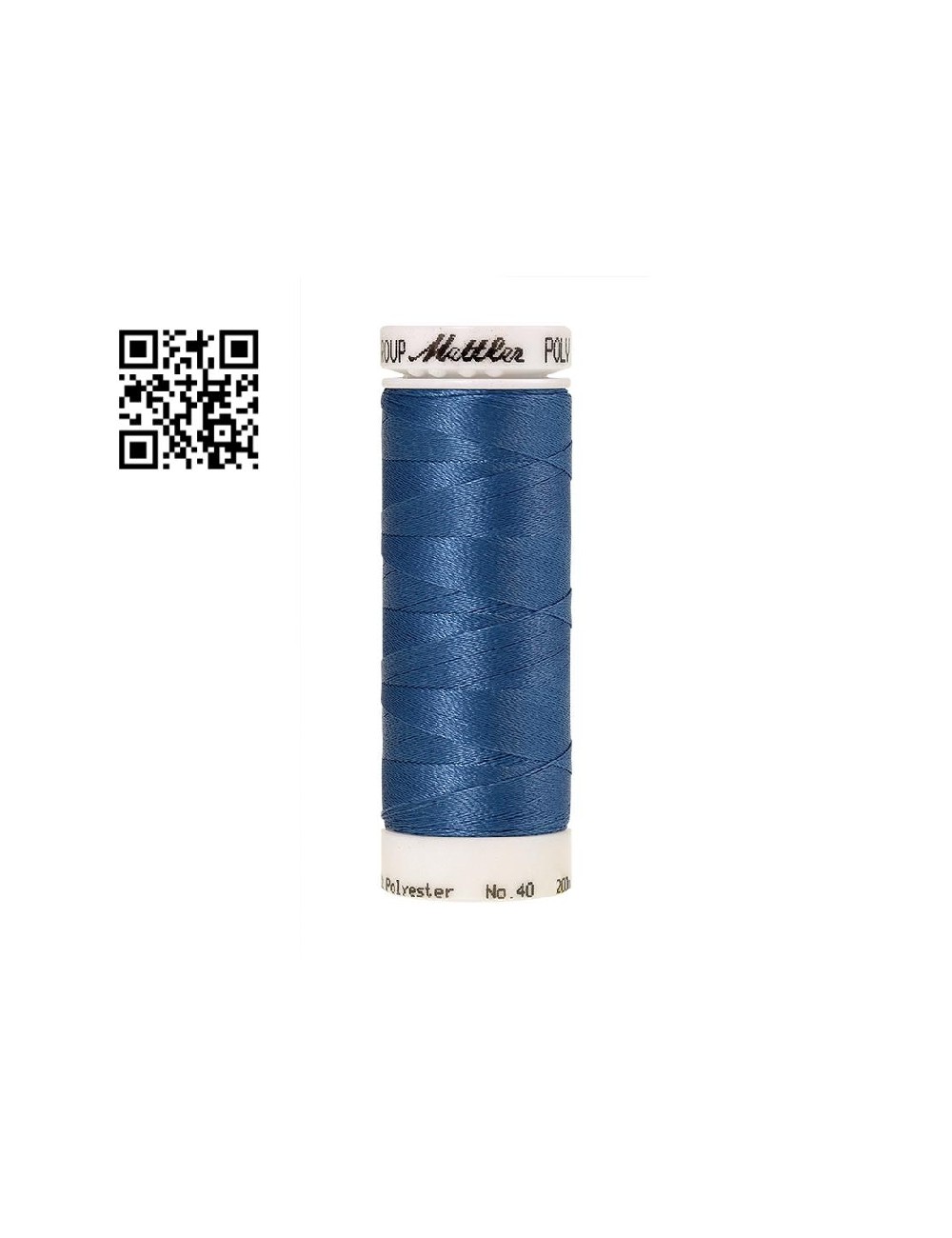 Hilo de poliester Poly Sheen nº40 - Grupo Amann Mettler. Disponible en caja de 5 carretes de 200mts - Ref. 3406