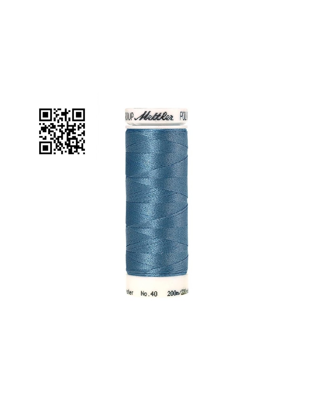 Hilo de poliester Poly Sheen nº40 - Grupo Amann Mettler. Disponible en caja de 5 carretes de 200mts - Ref. 3406