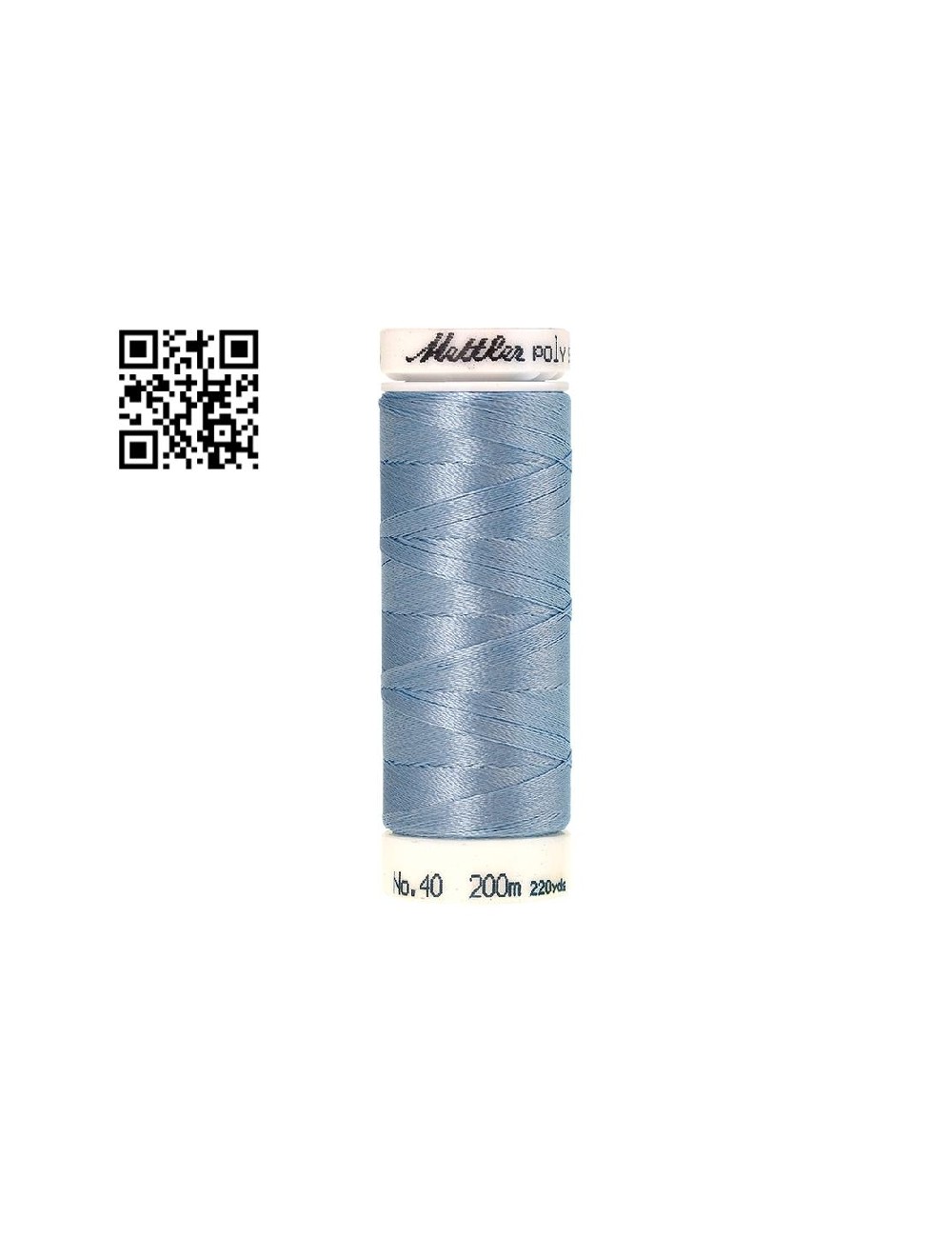 Hilo de poliester Poly Sheen nº40 - Grupo Amann Mettler. Disponible en caja de 5 carretes de 200mts - Ref. 3406