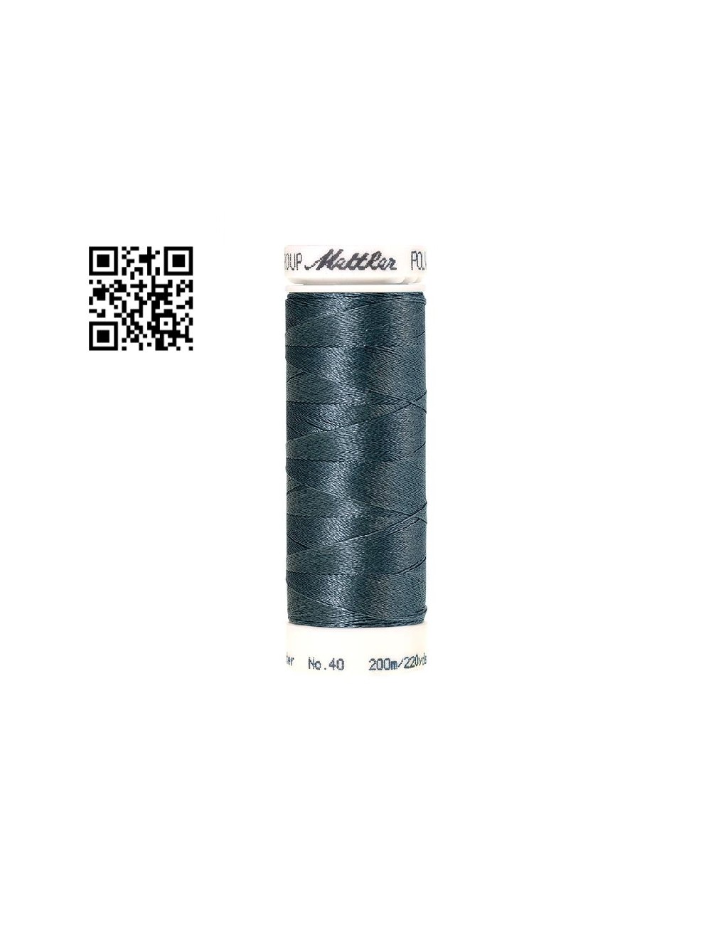 Hilo de poliester Poly Sheen nº40 - Grupo Amann Mettler. Disponible en caja de 5 carretes de 200mts - Ref. 3406