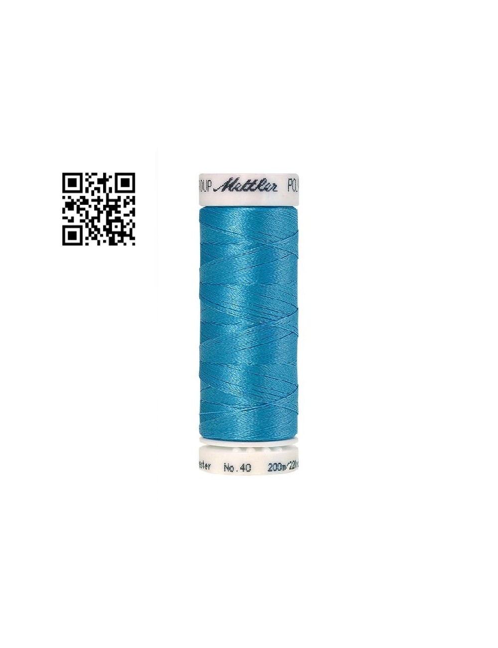 Hilo de poliester Poly Sheen nº40 - Grupo Amann Mettler. Disponible en caja de 5 carretes de 200mts - Ref. 3406