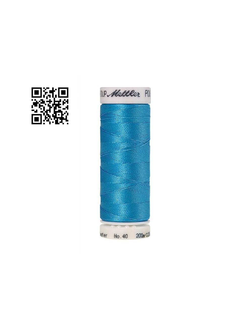 Hilo de poliester Poly Sheen nº40 - Grupo Amann Mettler. Disponible en caja de 5 carretes de 200mts - Ref. 3406