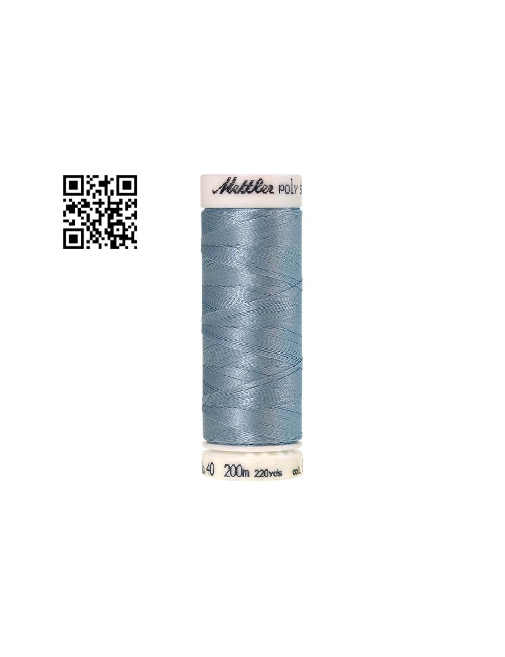 Hilo de poliester Poly Sheen nº40 - Grupo Amann Mettler. Disponible en caja de 5 carretes de 200mts - Ref. 3406
