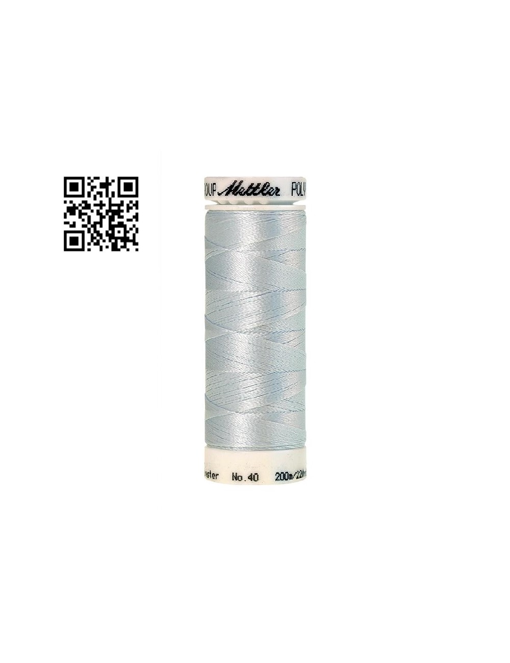 Hilo de poliester Poly Sheen nº40 - Grupo Amann Mettler. Disponible en caja de 5 carretes de 200mts - Ref. 3406