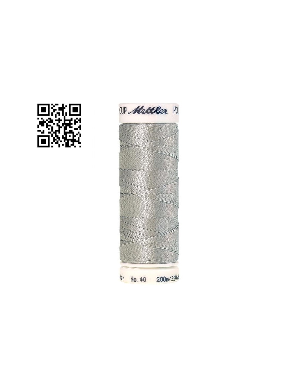 Hilo de poliester Poly Sheen nº40 - Grupo Amann Mettler. Disponible en caja de 5 carretes de 200mts - Ref. 3406
