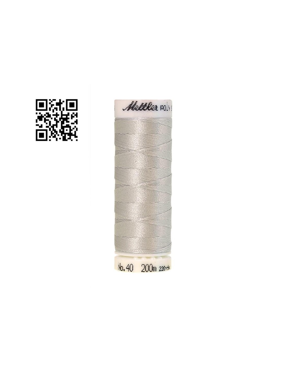 Hilo de poliester Poly Sheen nº40 - Grupo Amann Mettler. Disponible en caja de 5 carretes de 200mts - Ref. 3406