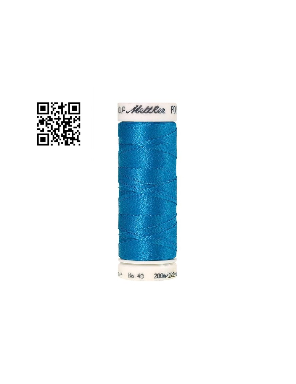 Hilo de poliester Poly Sheen nº40 - Grupo Amann Mettler. Disponible en caja de 5 carretes de 200mts - Ref. 3406