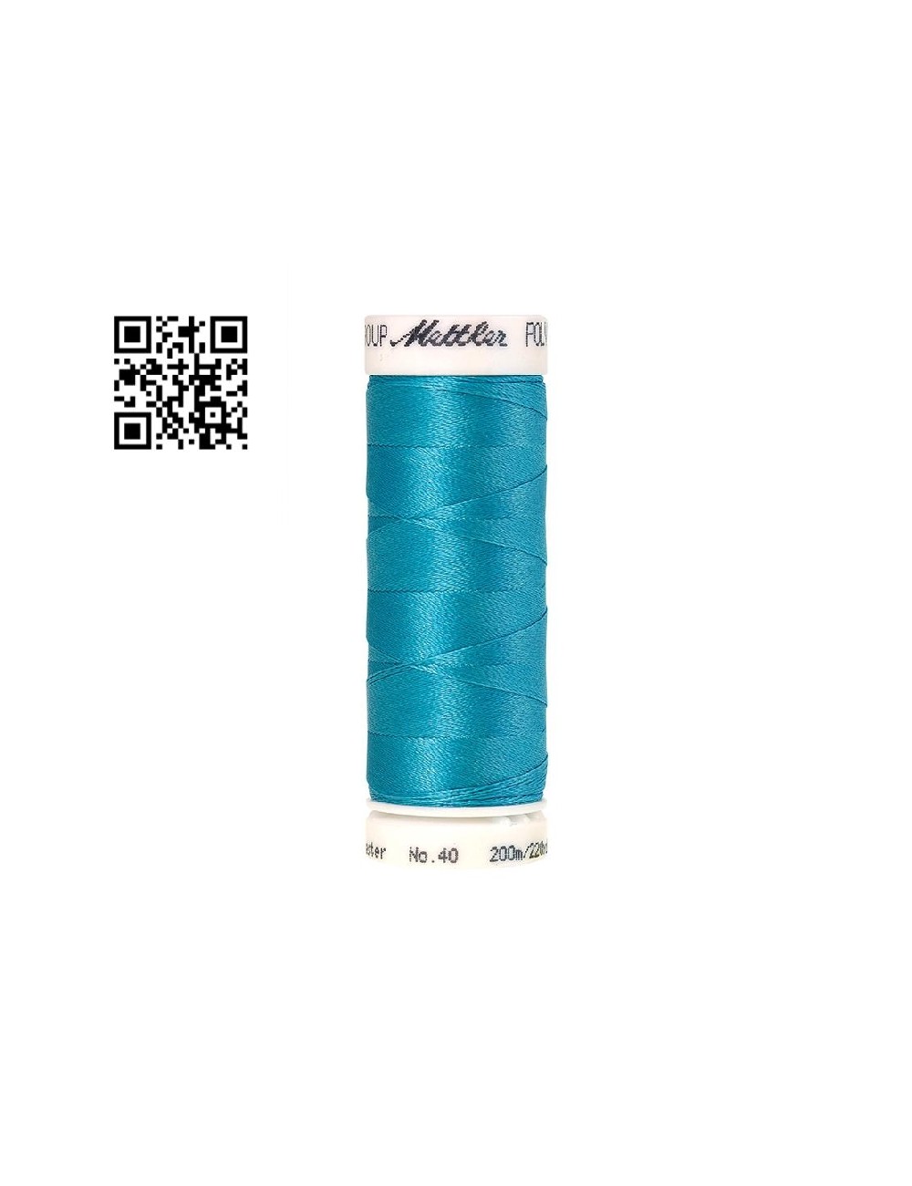 Hilo de poliester Poly Sheen nº40 - Grupo Amann Mettler. Disponible en caja de 5 carretes de 200mts - Ref. 3406