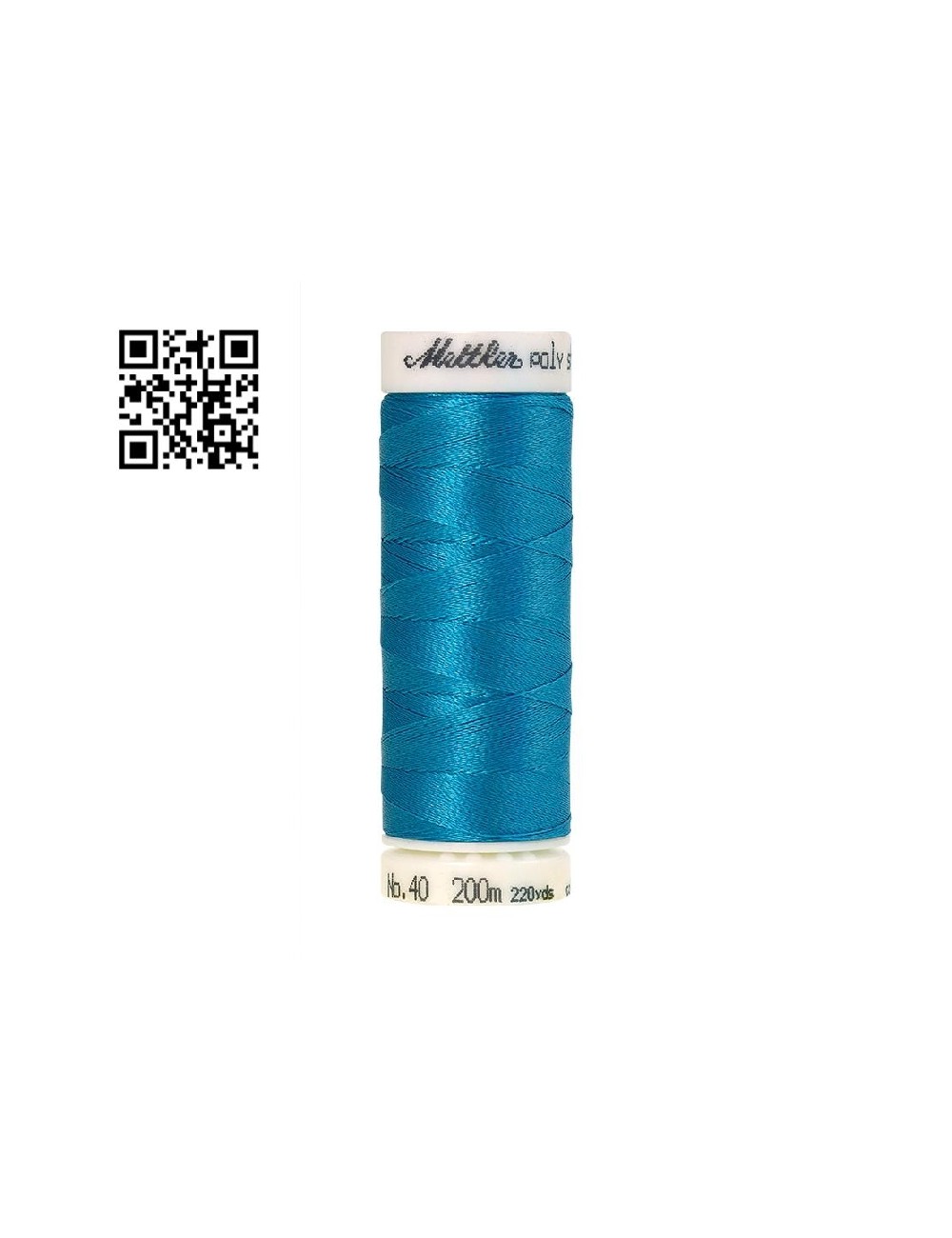 Hilo de poliester Poly Sheen nº40 - Grupo Amann Mettler. Disponible en caja de 5 carretes de 200mts - Ref. 3406