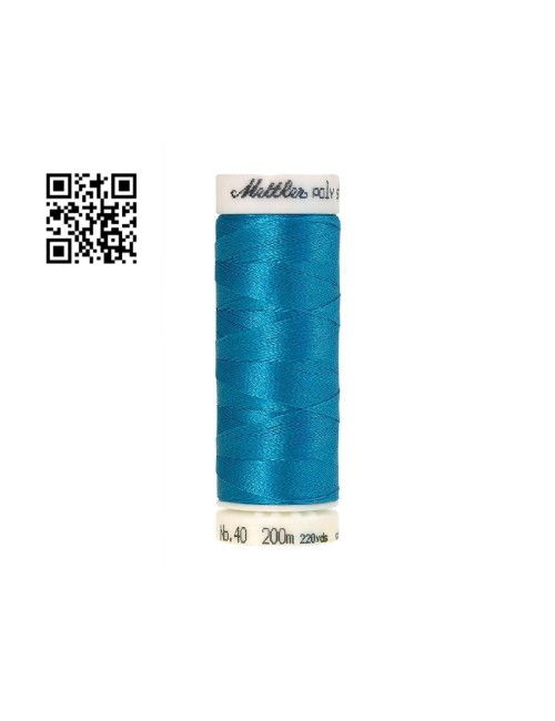 Hilo de poliester Poly Sheen nº40 - Grupo Amann Mettler. Disponible en caja de 5 carretes de 200mts - Ref. 3406