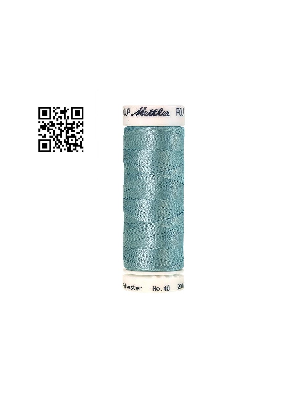 Hilo de poliester Poly Sheen nº40 - Grupo Amann Mettler. Disponible en caja de 5 carretes de 200mts - Ref. 3406