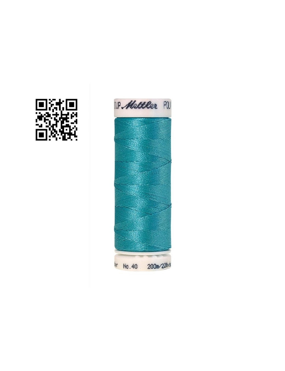 Hilo de poliester Poly Sheen nº40 - Grupo Amann Mettler. Disponible en caja de 5 carretes de 200mts - Ref. 3406