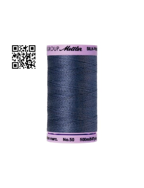 Hilo de algodón Silk Finish nº50 - Grupo Amann Mettler. Disponible en caja de 5 carretes de 500mts - Ref. 9104