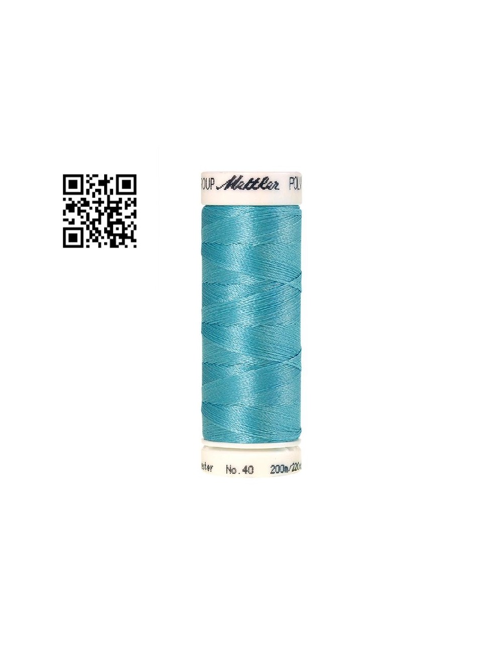 Hilo de poliester Poly Sheen nº40 - Grupo Amann Mettler. Disponible en caja de 5 carretes de 200mts - Ref. 3406