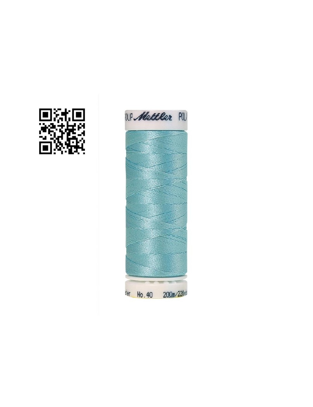 Hilo de poliester Poly Sheen nº40 - Grupo Amann Mettler. Disponible en caja de 5 carretes de 200mts - Ref. 3406