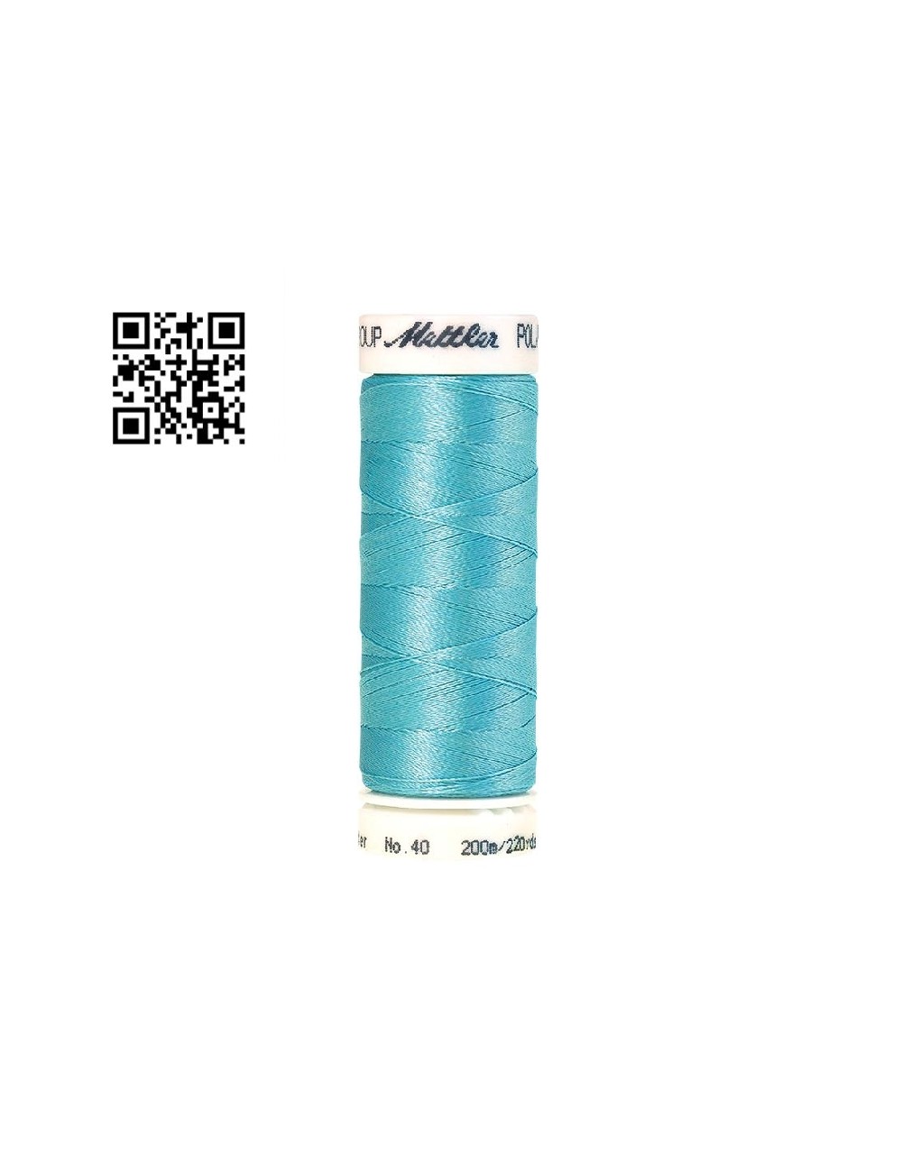 Hilo de poliester Poly Sheen nº40 - Grupo Amann Mettler. Disponible en caja de 5 carretes de 200mts - Ref. 3406