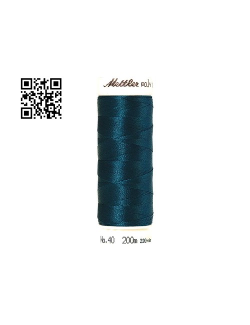 Hilo de poliester Poly Sheen nº40 - Grupo Amann Mettler. Disponible en caja de 5 carretes de 200mts - Ref. 3406