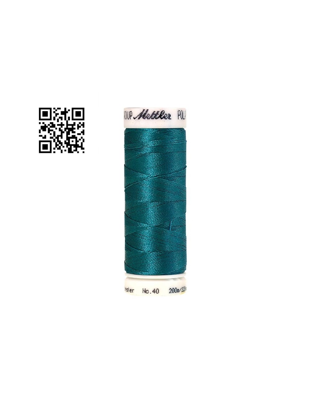 Hilo de poliester Poly Sheen nº40 - Grupo Amann Mettler. Disponible en caja de 5 carretes de 200mts - Ref. 3406