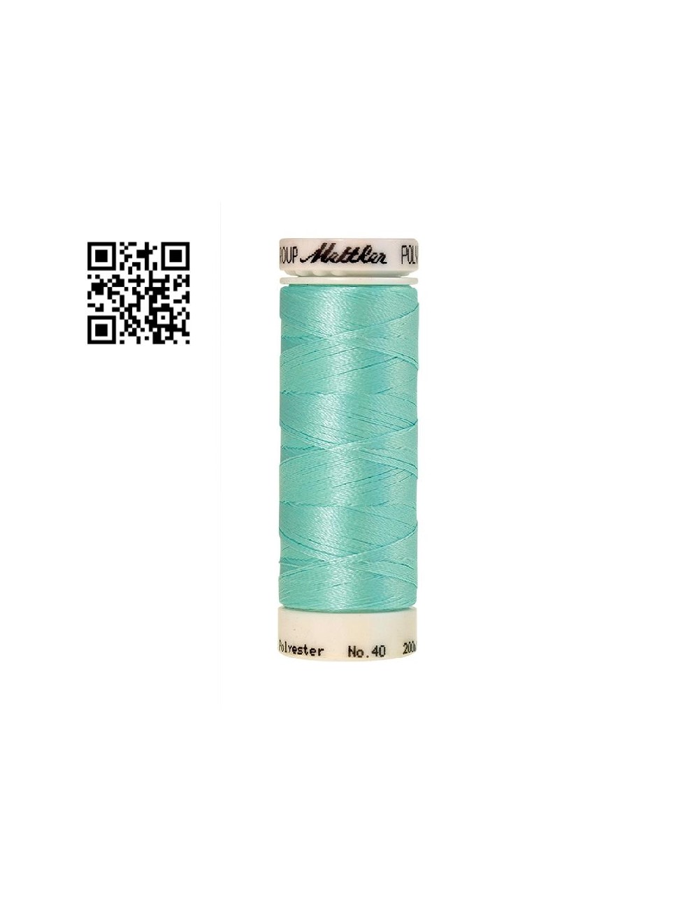 Hilo de poliester Poly Sheen nº40 - Grupo Amann Mettler. Disponible en caja de 5 carretes de 200mts - Ref. 3406