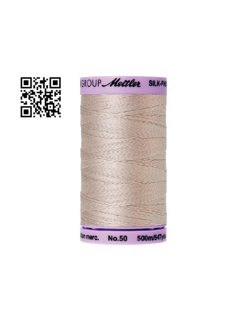 Hilo de algodón Silk Finish nº50 - Grupo Amann Mettler. Disponible en caja de 5 carretes de 500mts - Ref. 9104