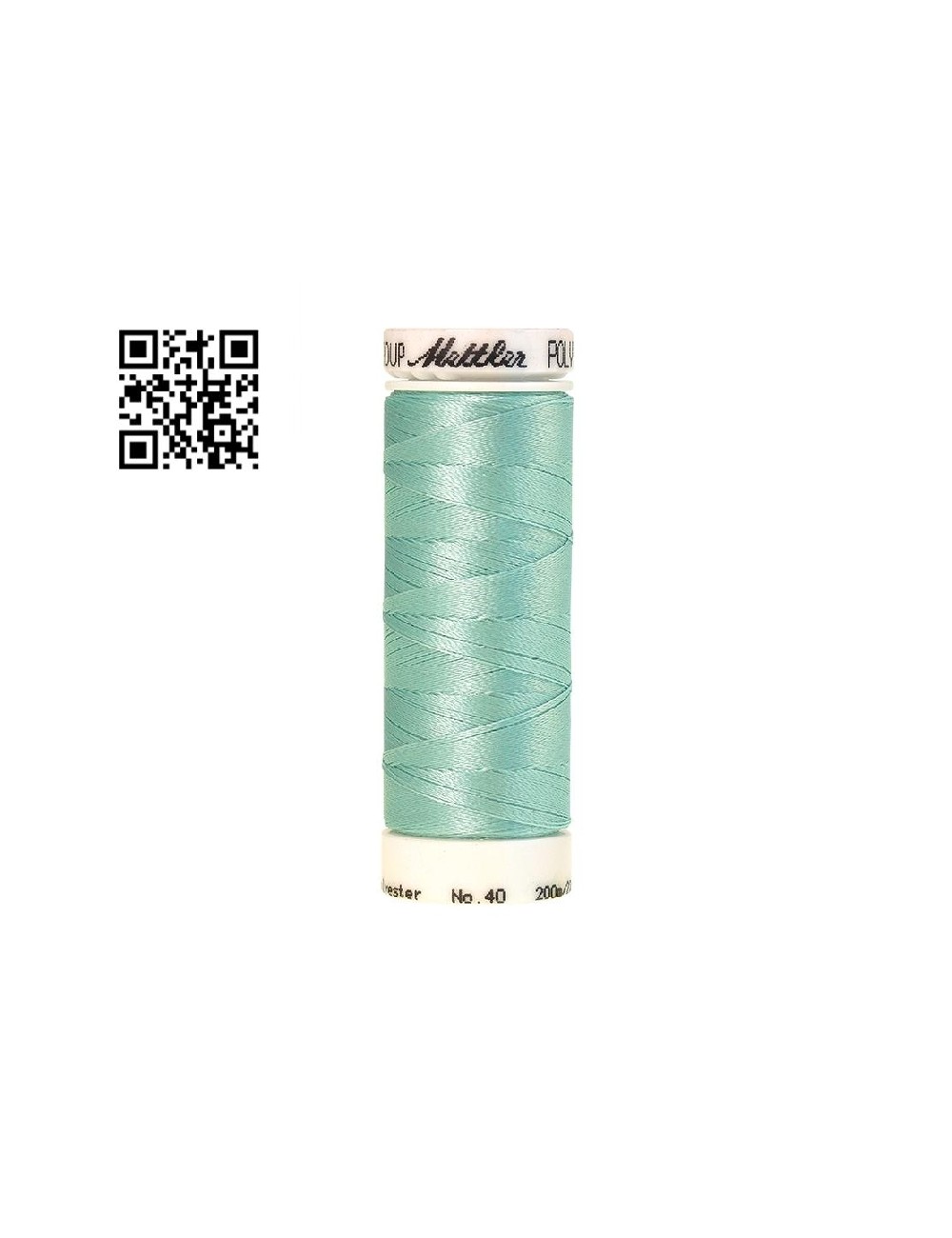 Hilo de poliester Poly Sheen nº40 - Grupo Amann Mettler. Disponible en caja de 5 carretes de 200mts - Ref. 3406