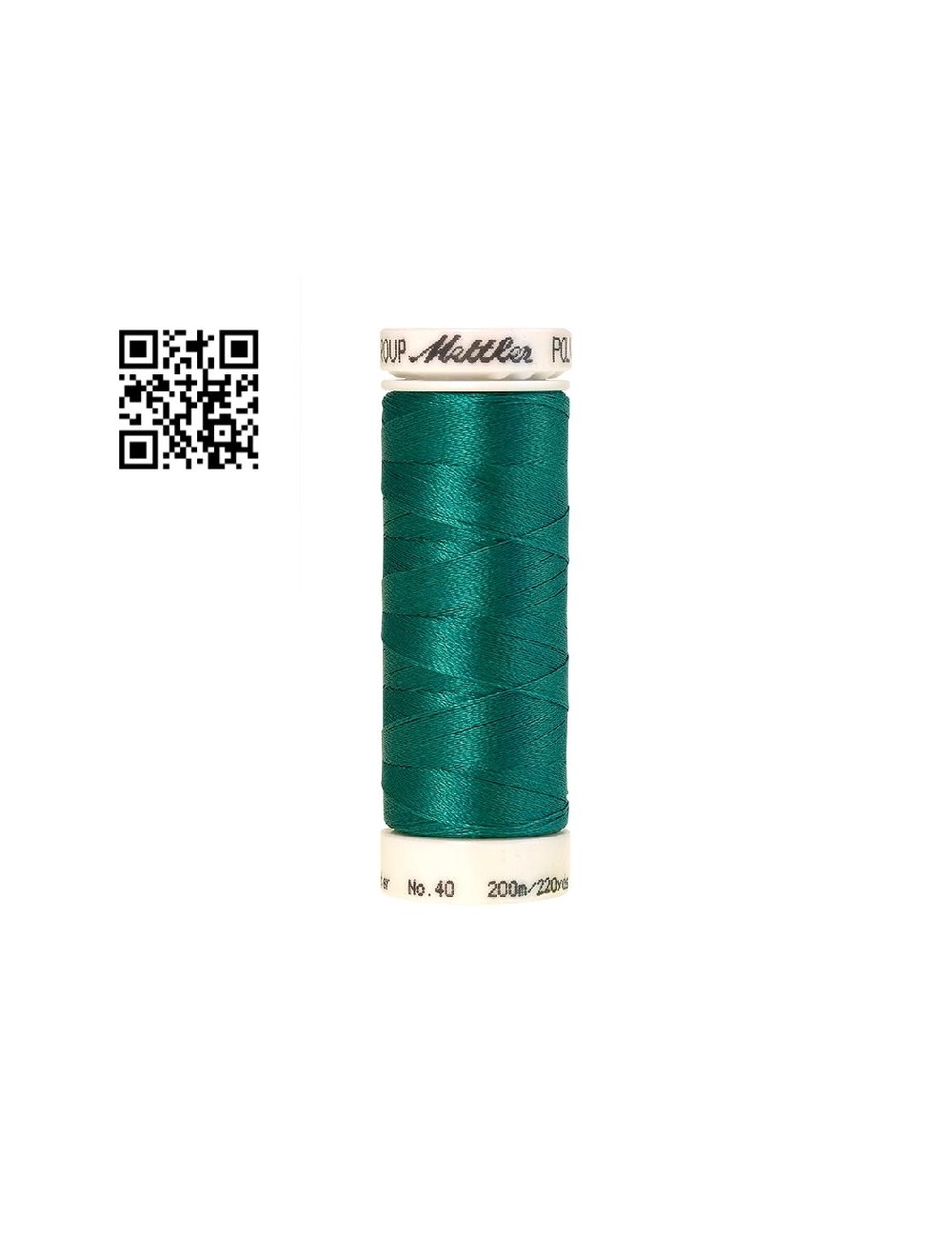 Hilo de poliester Poly Sheen nº40 - Grupo Amann Mettler. Disponible en caja de 5 carretes de 200mts - Ref. 3406