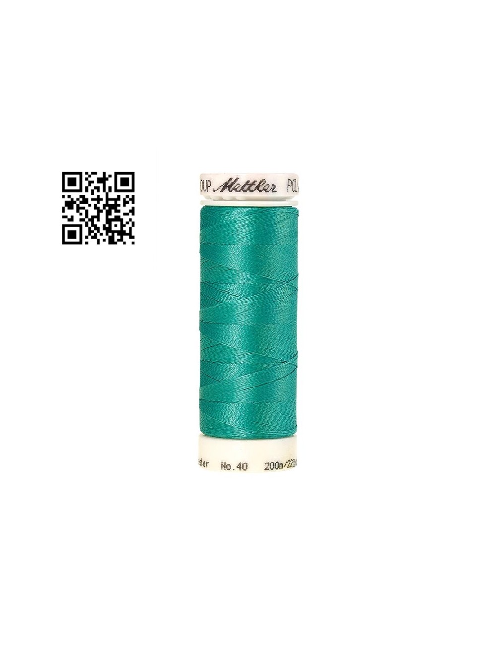 Hilo de poliester Poly Sheen nº40 - Grupo Amann Mettler. Disponible en caja de 5 carretes de 200mts - Ref. 3406