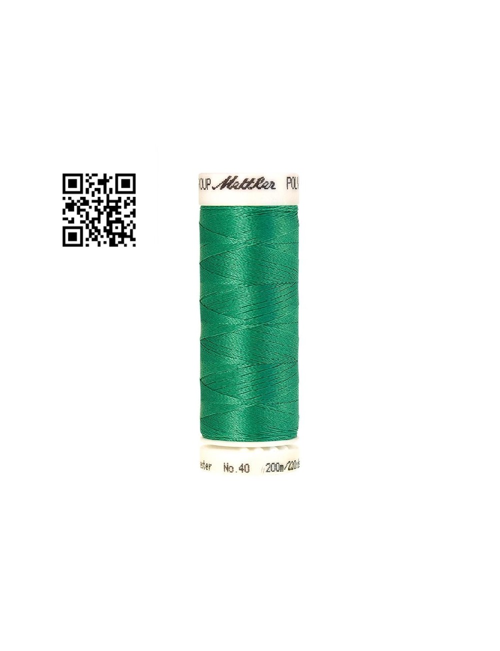 Hilo de poliester Poly Sheen nº40 - Grupo Amann Mettler. Disponible en caja de 5 carretes de 200mts - Ref. 3406