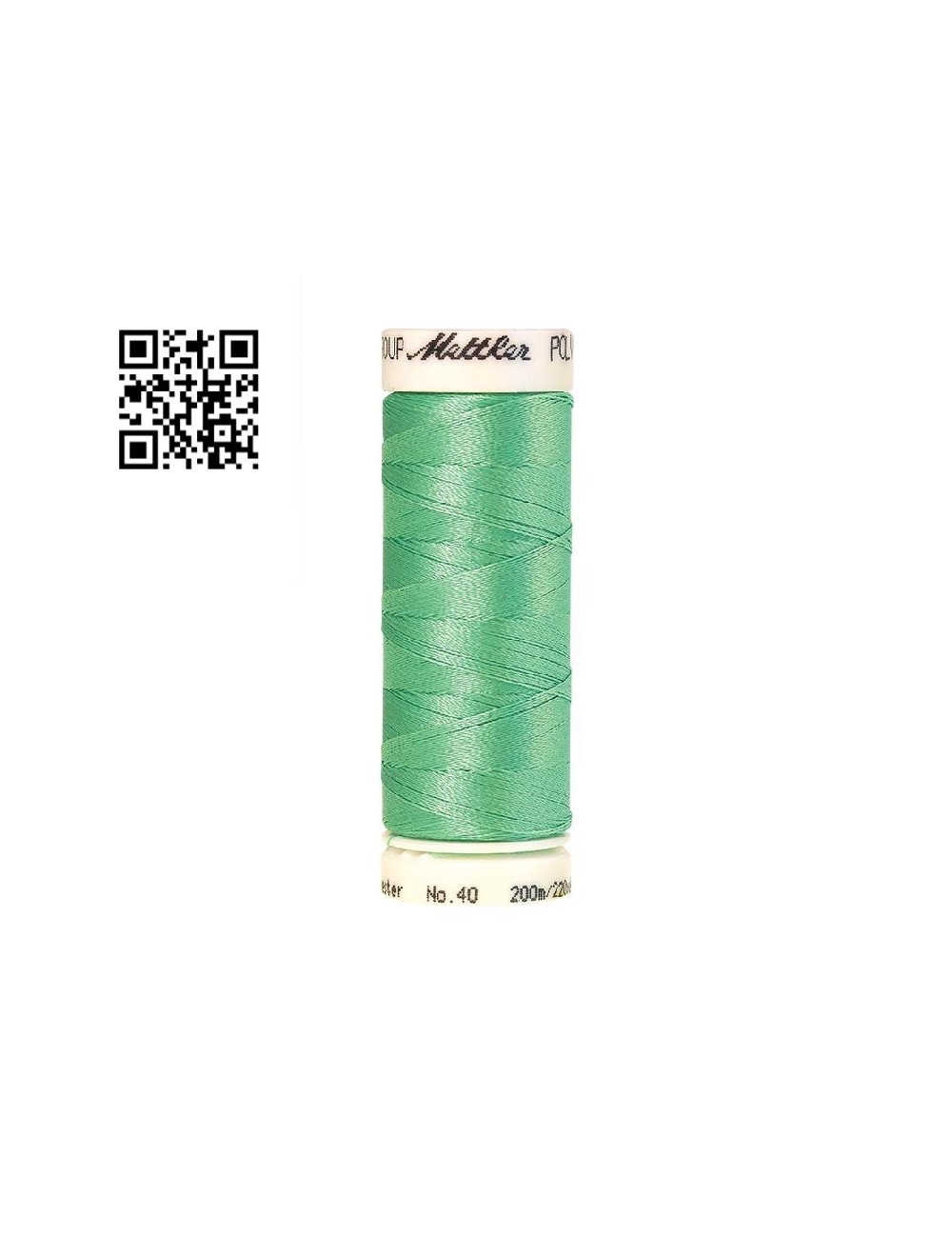 Hilo de poliester Poly Sheen nº40 - Grupo Amann Mettler. Disponible en caja de 5 carretes de 200mts - Ref. 3406